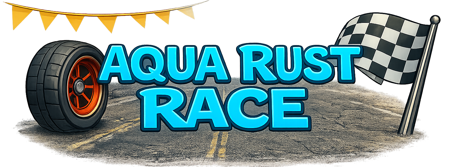 Aqua Race Banner