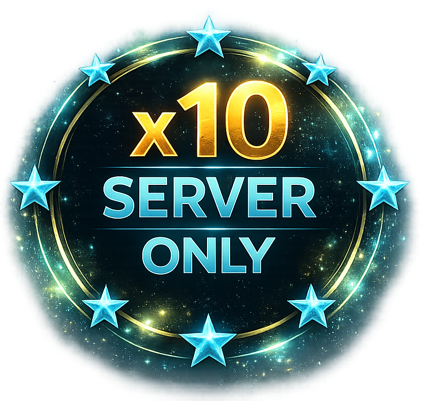 x10 sticker
